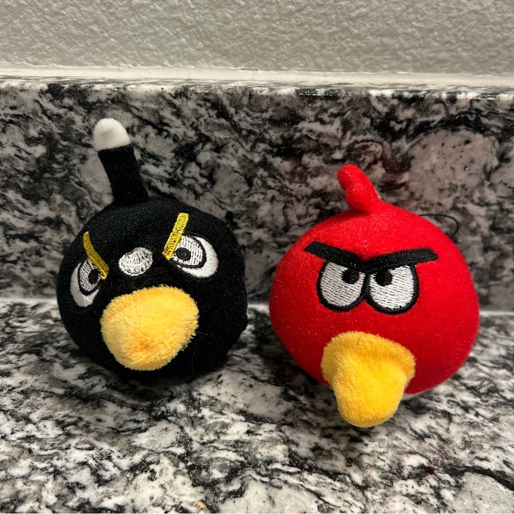 Angry Bird Keychains